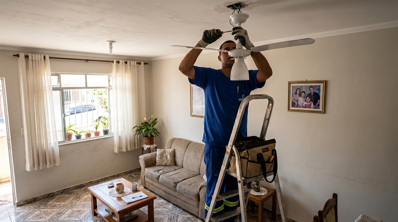 Instalação de Controle em Natal‑RN