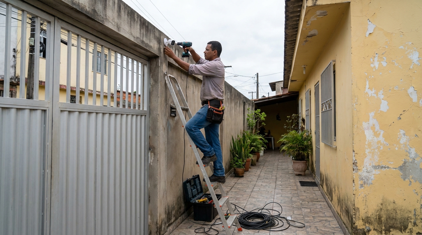 Passagem de Cabeamento em Natal‑RN