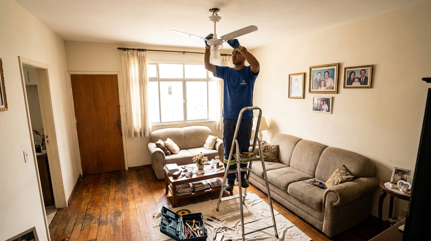 Substituição de Ventilador em Natal‑RN